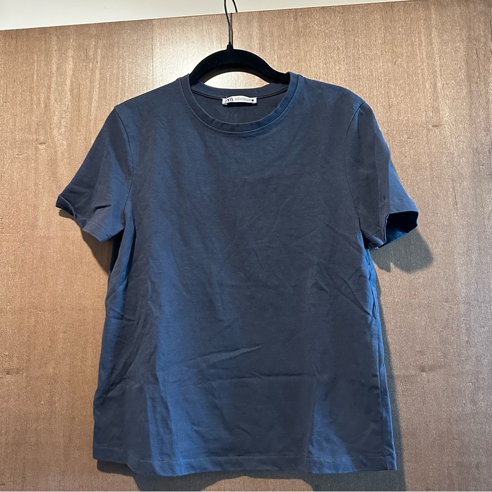 Blue Zara Tee